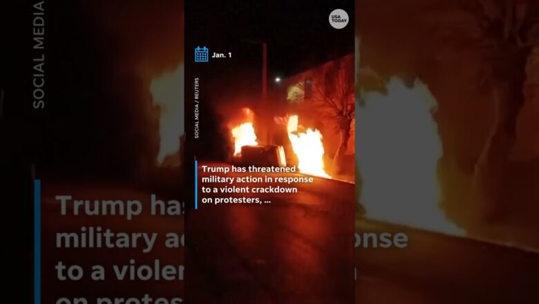 President Trump threatens Iran, says supreme leader ‘should be very worried’