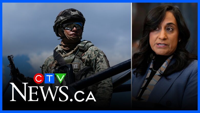 Situation in Mexico becoming ‘more stable’ after recent cartel violence, Anita Anand says