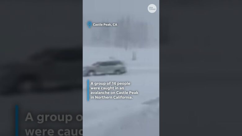 Skiers missing after Northern California avalanche