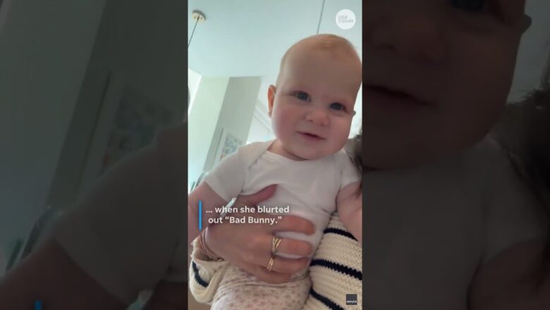 This baby is proof it’s never too early to be a Bad Bunny fan