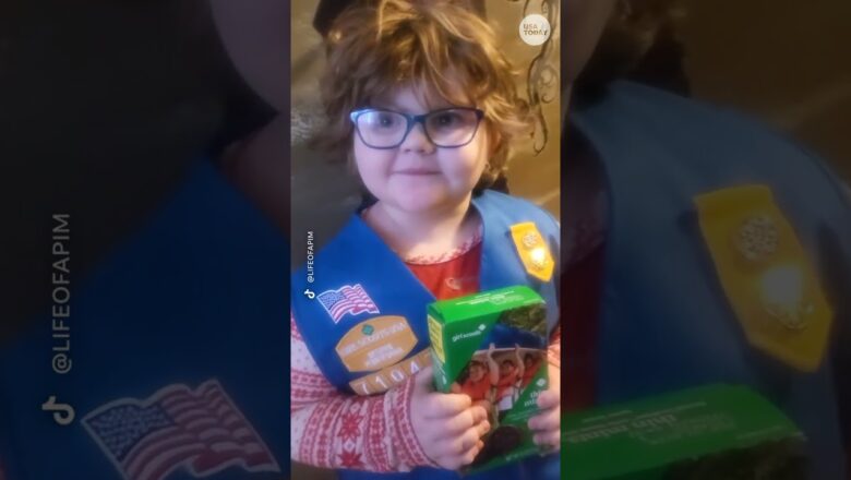 This Girl Scout is breaking records and stealing hearts online