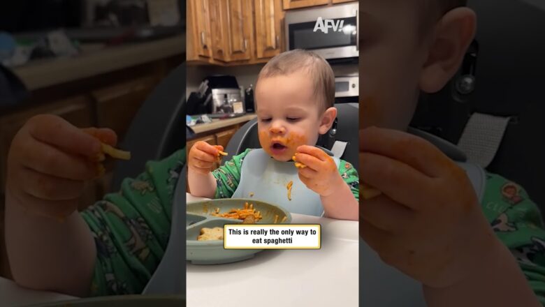 This is really the only way to eat spaghetti