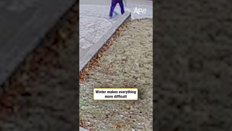 Winter makes everything more difficult