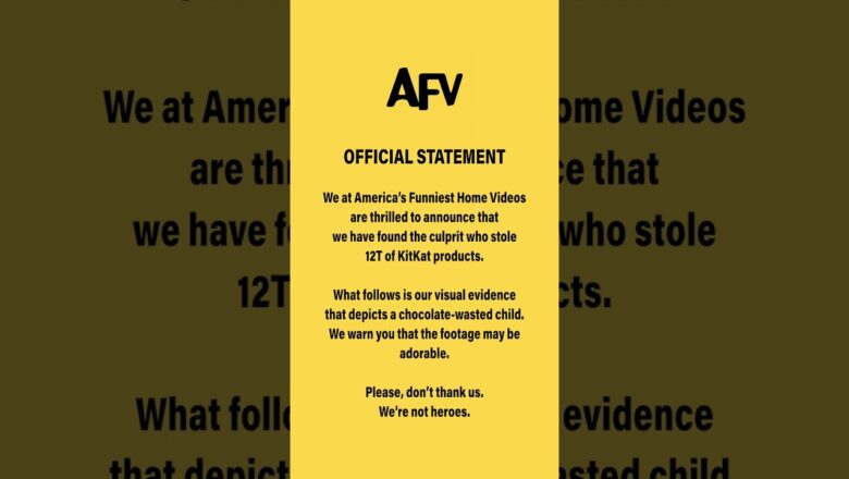 AFV’s Official Statement on the KitKat Theft