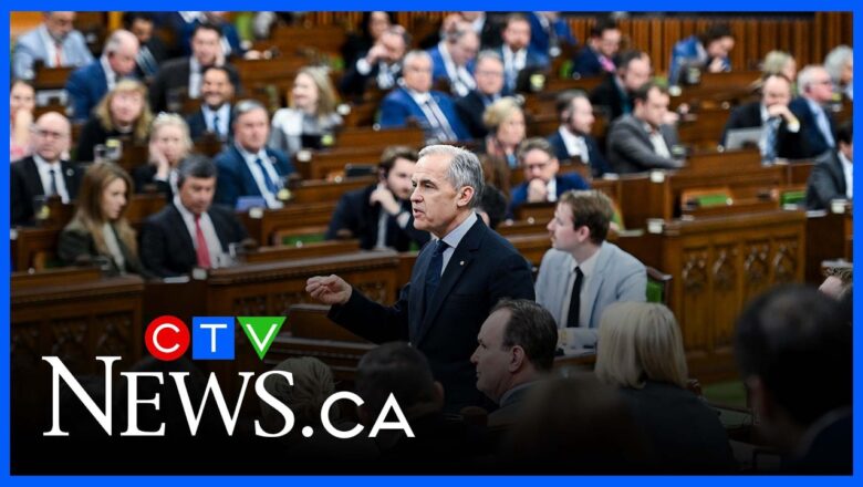 Carney grilled during question period over shifting position on Iran war