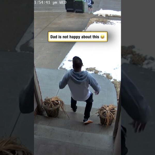 Dad is not happy about this 😂