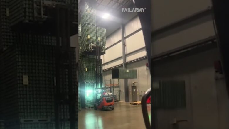 Do they just give out forklift jobs to anyone these days  😱😂