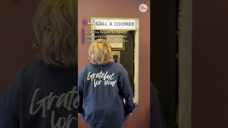 Gen Z, Boomers engage in rare, long distance conversations. See how.