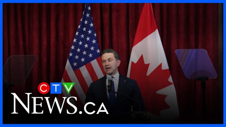 Get rid of that tariff and you lower the cost of trucks for working-class Americans’: Poilievre