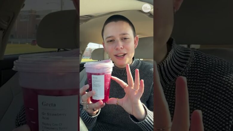 Hannah Montana has its own secret drink at Starbucks. See USA TODAY try it.