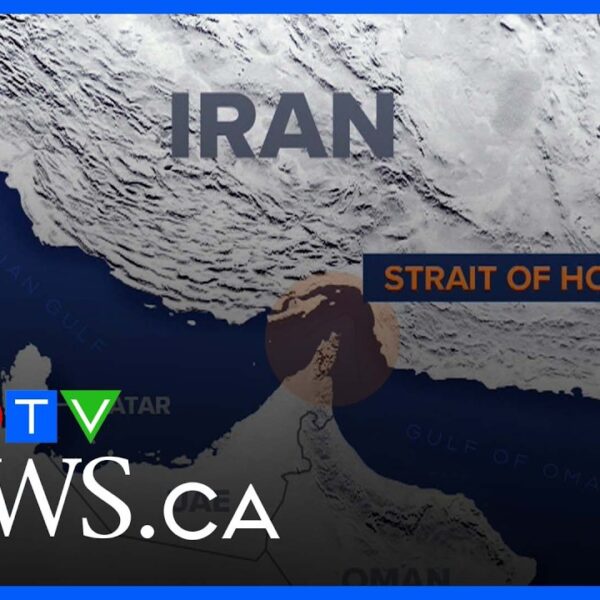 How is shutting down the Strait of Hormuz impacting international trade?