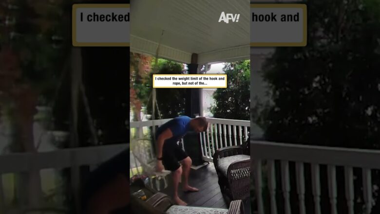 I checked the weight limit of the hook and rope, but not of the…