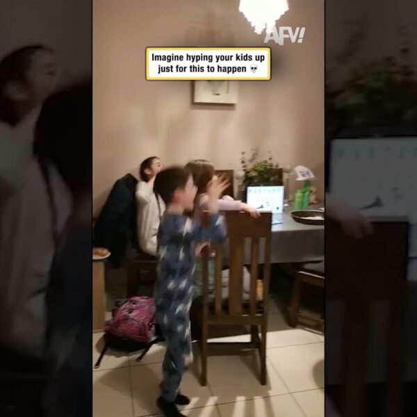 Imagine hyping your kids up just for this to happen 💀