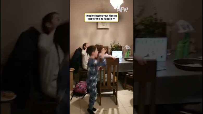 Imagine hyping your kids up just for this to happen 💀