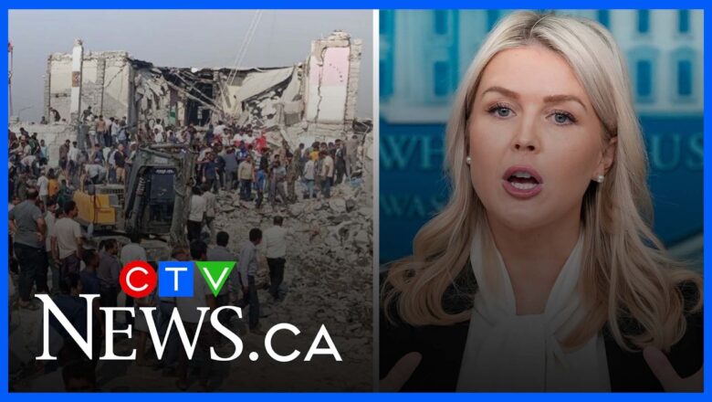 ‘Many people in this room have fallen for that propaganda’: Leavitt on bombing of Iran girls’ school