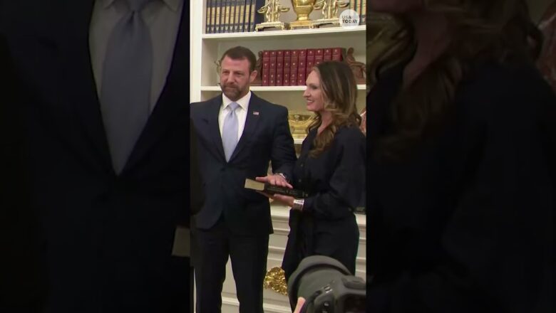 Markwayne Mullin sworn in as new DHS head