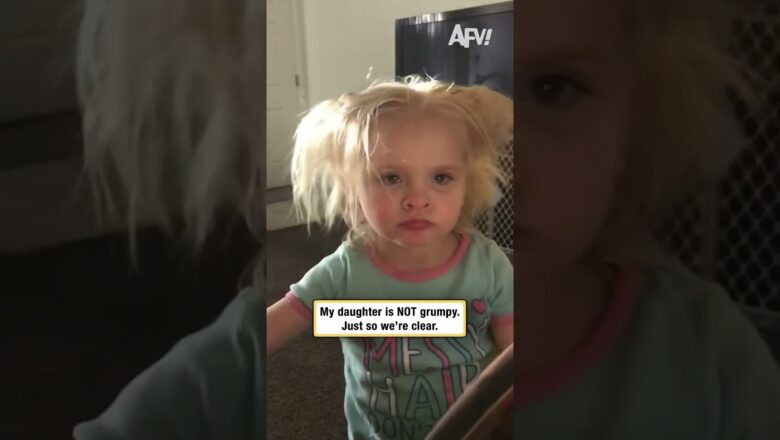 My daughter is NOT grumpy. Just so we’re clear.