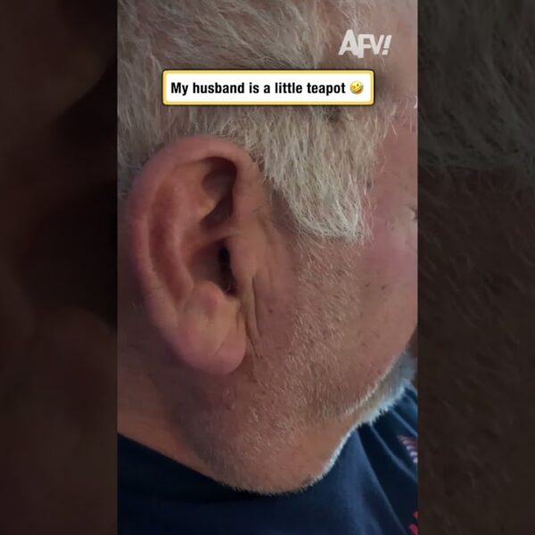 My husband is a little teapot 🤣