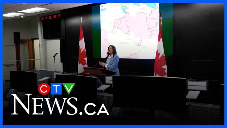 Ottawa ramps up efforts to aid Canadians in the Middle East as the war widens