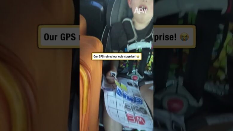 Our GPS ruined our epic surprise! 😭