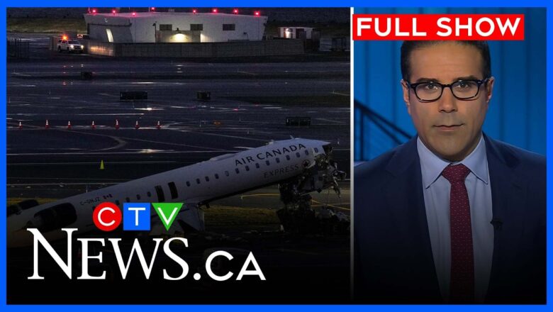 Pilots killed when Air Canada jet crashed at LaGuardia airport | CTV National News for March 23 2026