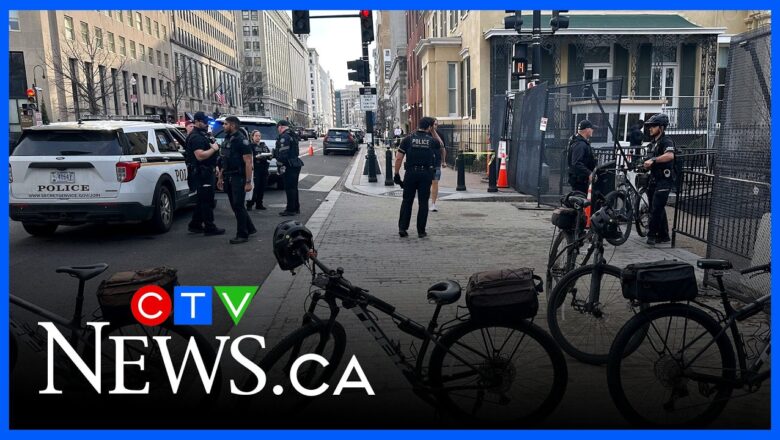 Police in Washington, D.C. shut down streets near White House after discovery of suspicious vehicle