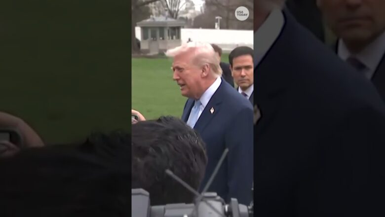 President Trump dodges question on ground troops in Iran
