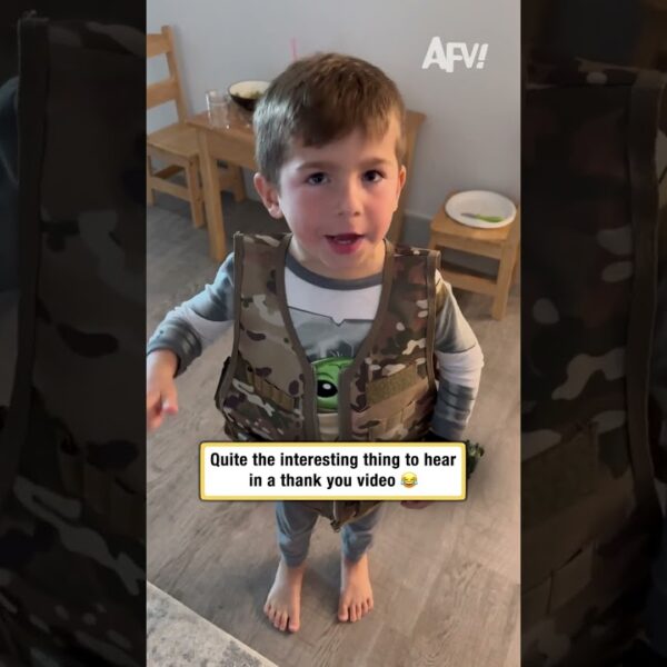 Quite the interesting thing to hear in a thank you video 😂