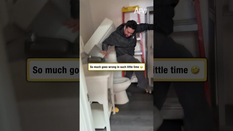 So much goes wrong in such little time 🤣