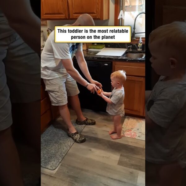 This toddler is the most relatable person on the planet