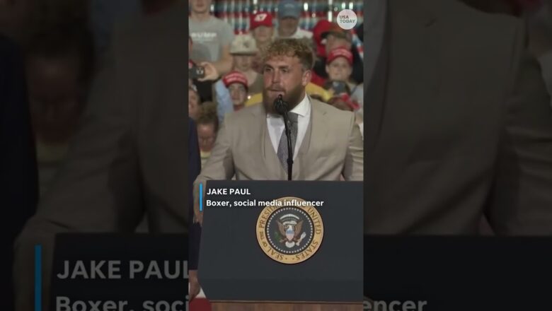 Trump says he’d endorse Jake Paul for political office