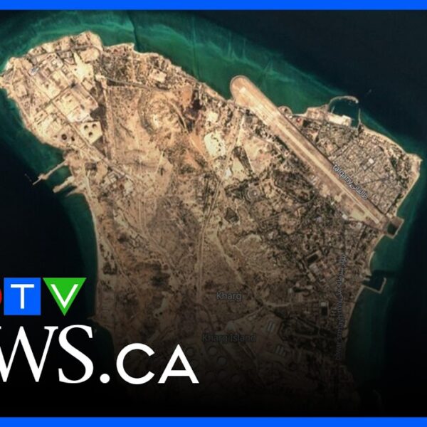 Trump says U.S. strikes destroyed military targets on Iran’s Kharg Island