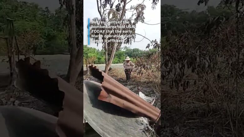 Villagers say joint US-Ecuadoran operation bombed farms and homes