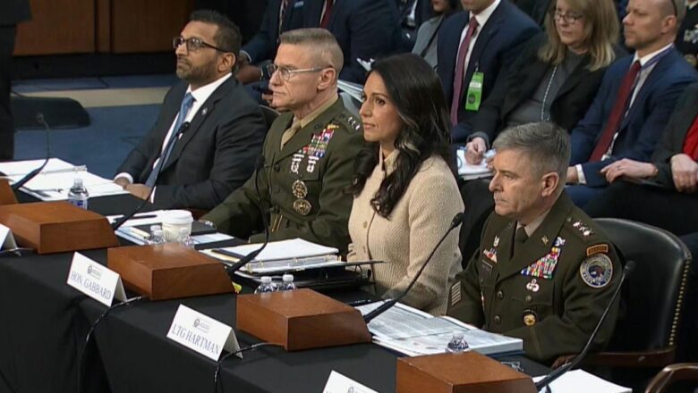 WATCH LIVE: Tulsi Gabbard, top U.S. intelligence officials to testify on Iran war