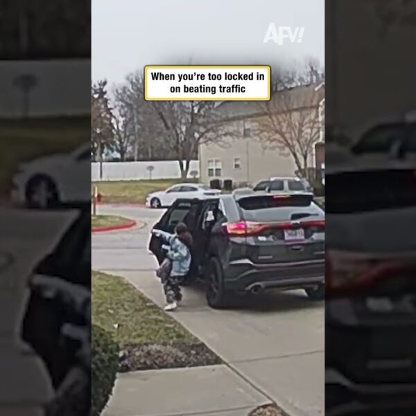 When you’re too locked in on beating traffic