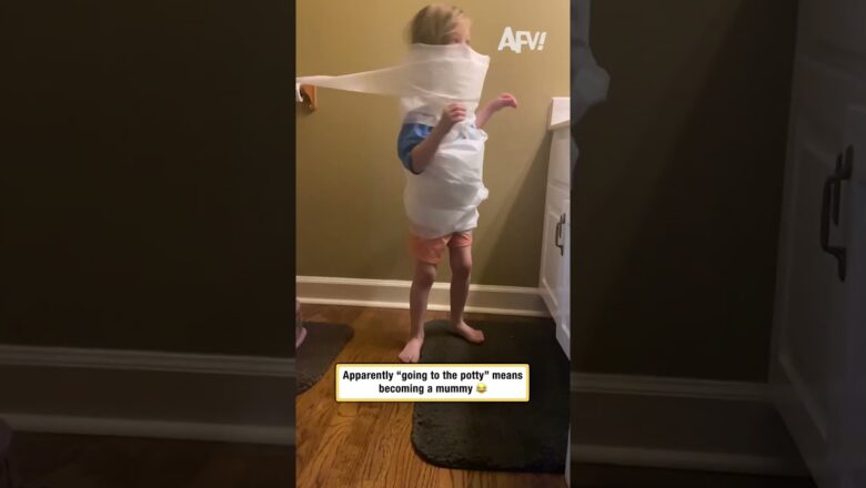 Apparently “going to the potty” means becoming a mummy 😂