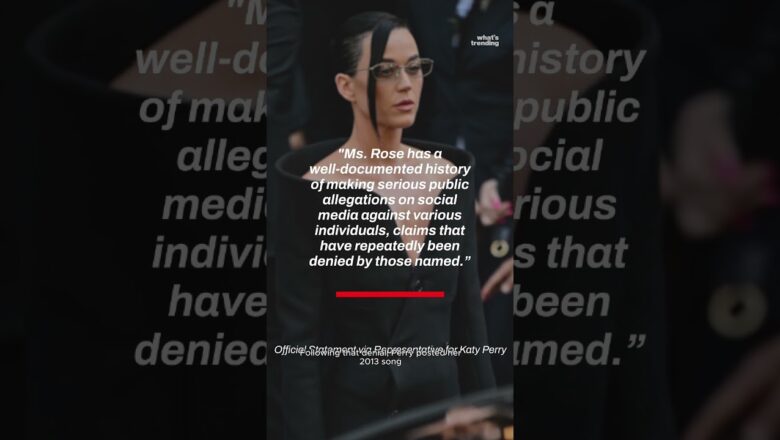 Katy Perry Breaks Silence Following Ruby Rose Allegations