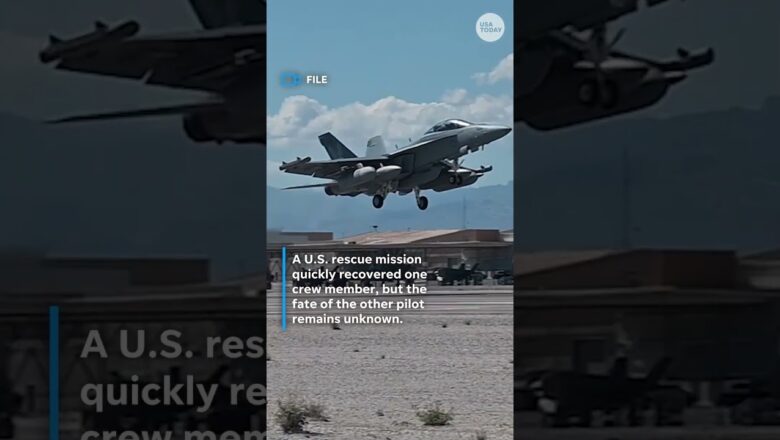 Search continues for missing fighter jet crew member in Iran