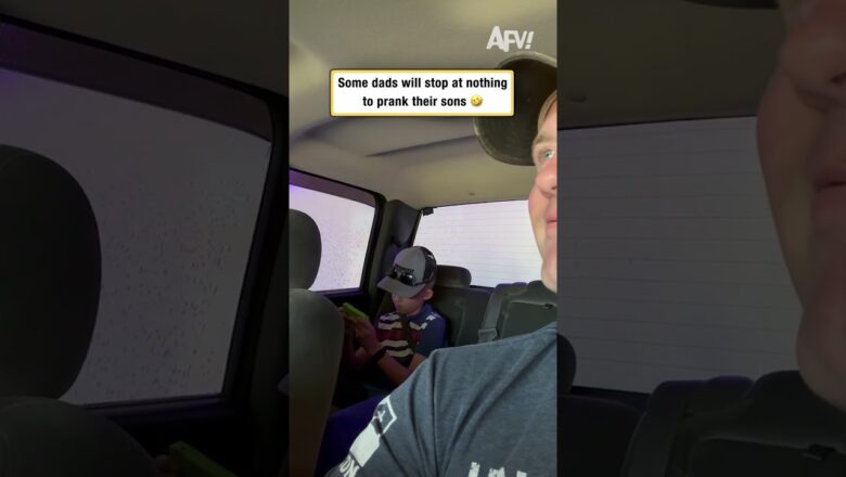 Some dads will stop at nothing to prank their sons 🤣