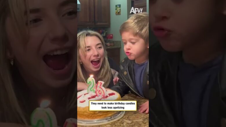 They need to make birthday candles look less apetizing