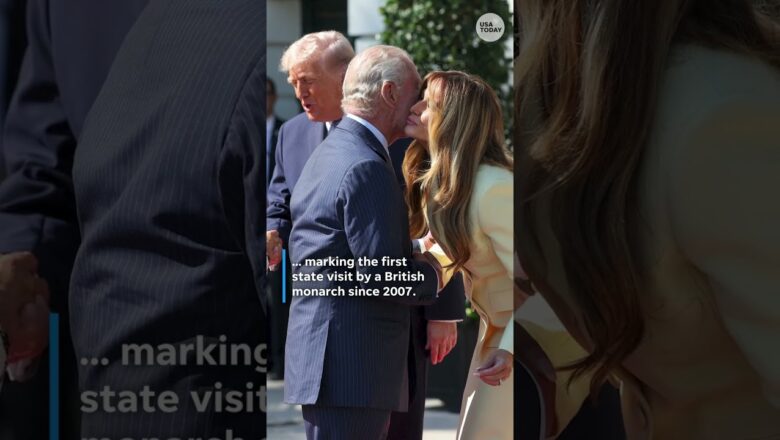 Trump welcomes King Charles and Queen Camilla to the White House