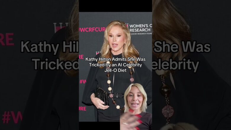 Kathy Hilton Admits She Was Tricked by an AI Celebrity Jell-O Diet