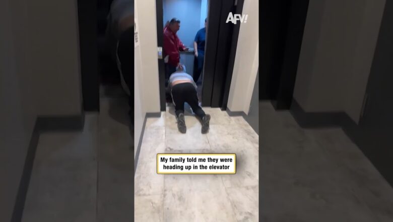 My family told me they were heading up in the elevator