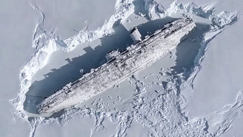 Overturned Ship in the Middle of Antarctica – Mystery Solved