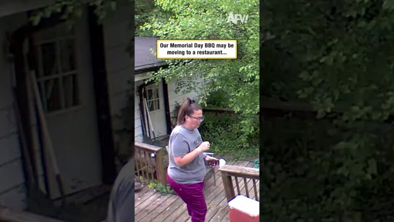 The moment the BBQ went wrong #fails #grilling