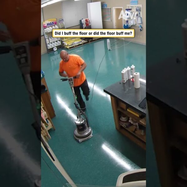 Did I buff the floor or did the floor buff me?