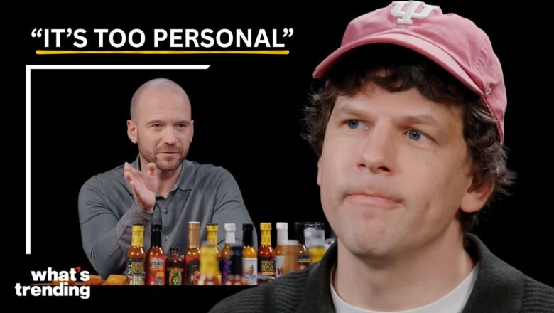 Jesse Eisenberg’s ‘Hot Ones’ CONFESSION Exposes A Dark Digital Reality