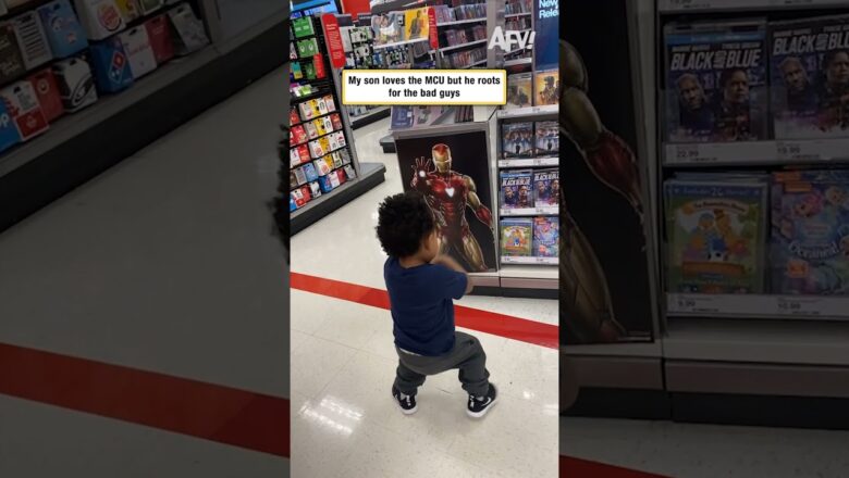 My son loves the MCU but he roots for the bad guys