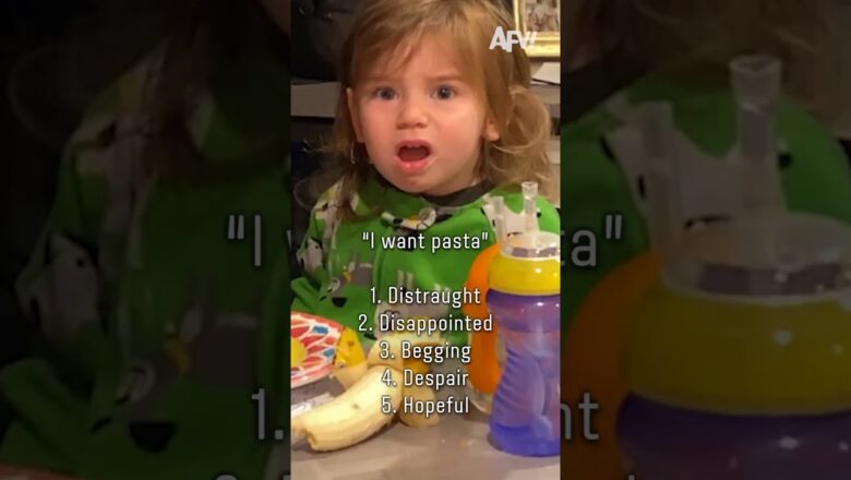 Same Sentence, Different Meaning Acting Challenge – “I Want Pasta”