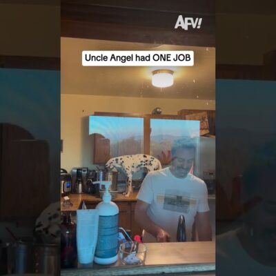 Uncle Angel had ONE JOB